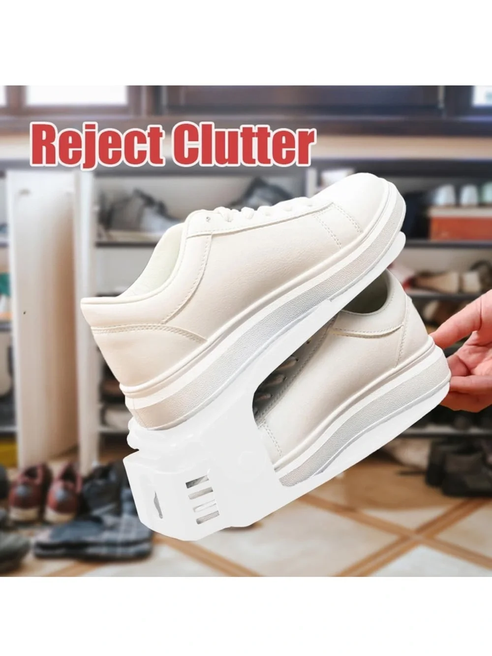 Set of 5 Shoe Stacker Organizers